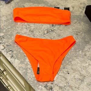 Bright orange Mix & Match Bikini